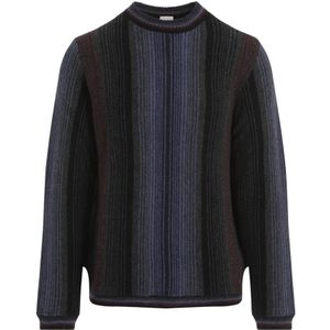 PS By Paul Smith, Truien, Heren, Blauw, M, Wol, Blauwe Sweater Aw 24 Luxe Mix