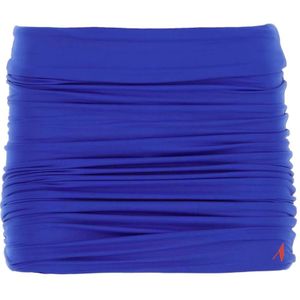 The Attico, Rokken, Dames, Blauw, L, Nylon, Elektrisch blauwe stretch nylon minirok