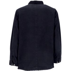 Dickies, Jassen, Heren, Zwart, L, Katoen, Canvas Werkjas Zwart Sherpa Interieur