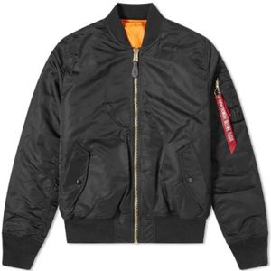 Alpha Industries, Jasje Zwart, Heren, Maat:S