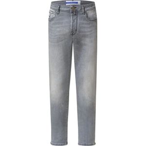 Jacob Cohën, Lichtgrijze Bard Jeans - Italiaanse Mode Grijs, Heren, Maat:W36
