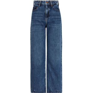 Armani Exchange, Wide Jeans Blauw, Dames, Maat:W30