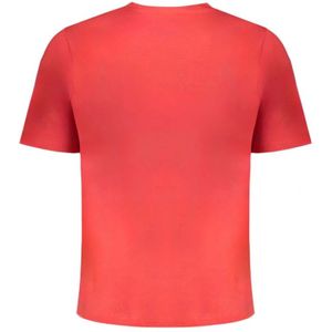 Kappa, Tops, Heren, Rood, S, Katoen, Rood Katoenen T-Shirt