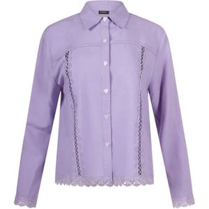 Radical, Blouses & Shirts, Dames, Paars, L, Nylon, Elegante Lilac Blouse Sara