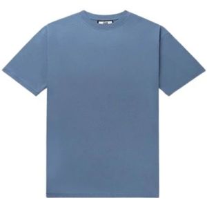 Balr., Tops, Heren, Blauw, S, Voetbalgeïnspireerde Box Fit T-shirt