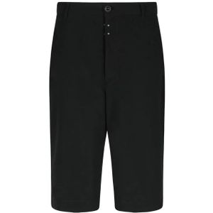 Givenchy, Korte broeken, Heren, Zwart, S, Katoen, Zwarte Katoenen Shorts voor Heren