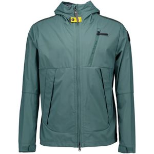 Parajumpers, Sport, Heren, Groen, 2Xl, Wol, Lichte Wolk Windjack Groen