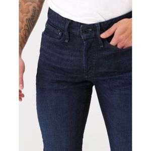 Denham, Jeans, Heren, Blauw, W29, Katoen, Skinny Fit Donkere Wassing Jeans