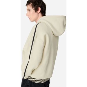 Axel Arigato, Sweatshirts & Hoodies, Heren, Beige, M, Katoen, Notion Relaxte Hoodie