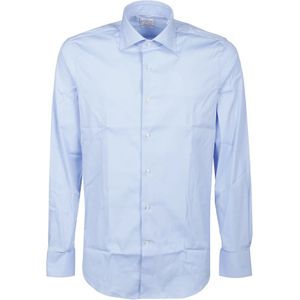 Bagutta, Shirts vormen Blauw, Heren, Maat:XL