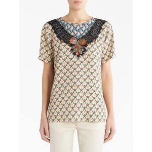 Etro, Tops, Dames, Beige, L, T-Shirts