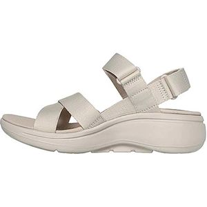 Skechers, Schoenen, Dames, Beige, 40 EU, Sandalen