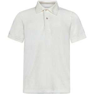 Tom Ford, Tops, Heren, Wit, M, Katoen, Herenkleding T-shirts; Witte Polos ss 23