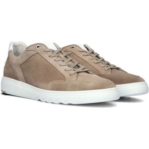 Floris van Bommel, Schoenen, Heren, Bruin, 44 EU, Suède, Heren Lage Sneakers Sfm-10183