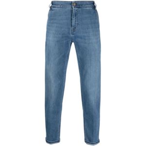 PT Torino, Slim-Fit Denim Jeans voor Mannen Blauw, Heren, Maat:W34