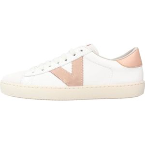 Victoria, Schoenen, Dames, Wit, 38 EU, Sportieve Canvas Sneakers