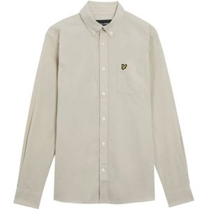 Lyle & Scott, Overhemden, Heren, Beige, XL, Katoen, Shirts