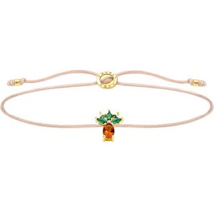 Thomas Sabo, Charming Ananas Gouden Armband Veelkleurig, Dames, Maat:ONE Size