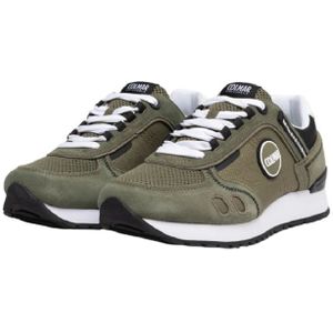 Colmar, Schoenen, Heren, Groen, 43 EU, Nylon, Groene Sneakers Travis Sport Bold