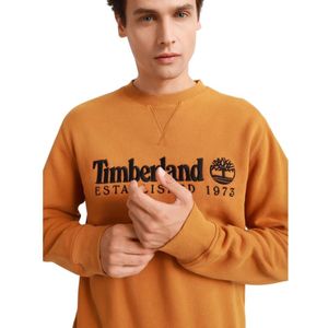 Timberland, Sweatshirt Oranje, Heren, Maat:L