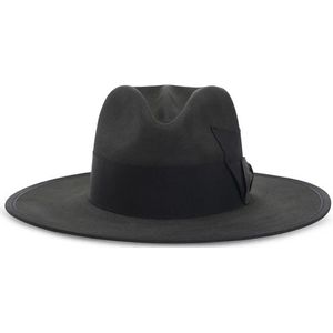 Nick Fouquet, Verfraaide hoed Zwart, Heren, Maat:56 CM
