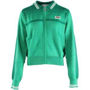 Fila, Groene Damesvest Groen, Dames, Maat:S