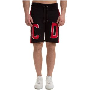 Gcds, Macro Logo Track shorts Zwart, Heren, Maat:M