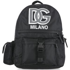 Dolce & Gabbana, Tassen, Heren, Zwart, ONE Size, Backpacks