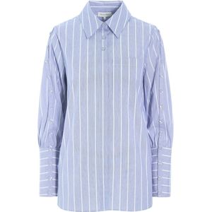 Dea Kudibal, Blouses & Shirts, Dames, Blauw, S, Katoen, Ocean Stripe