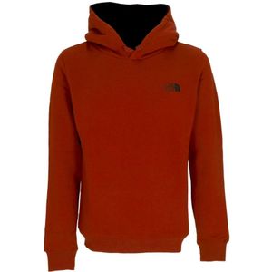 The North Face, Seas Drew Peak Hoodie Brandy Brown Bruin, Heren, Maat:S