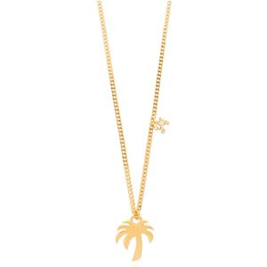 Palm Angels, Accessoires, Dames, Geel, ONE Size, Bedelketting