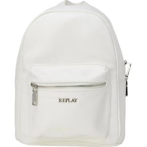 Replay, Backpacks Wit, Dames, Maat:ONE Size