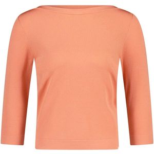 Roberto Collina, Tops, Dames, Oranje, S, Sweatshirts