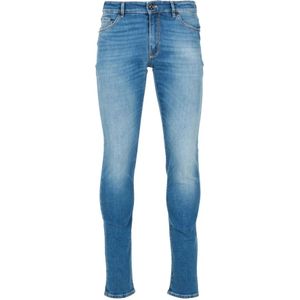 PT Torino, Slim-fit Jeans Blauw, Heren, Maat:W31