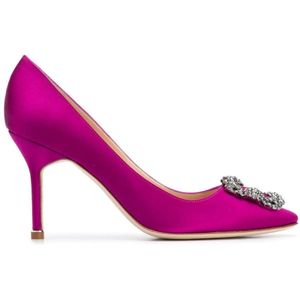 Manolo Blahnik, Pumps Roze, Dames, Maat:38 EU