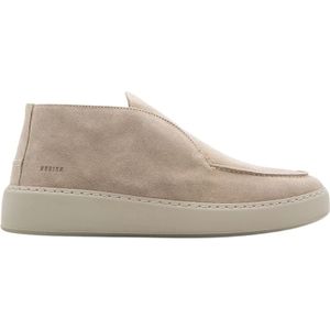 Nubikk, Beige Suede High Loafer voor Heren Beige, Heren, Maat:44 EU