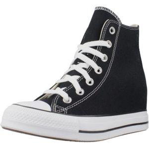 Converse, Schoenen, Dames, Zwart, 36 1/2 EU, Wig Hoge Top Sneakers