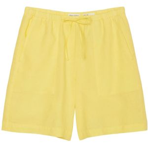 Marc O'Polo, Shorts recht Geel, Dames, Maat:XL