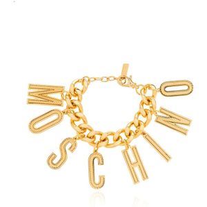 Moschino, Armband met bedels Geel, Dames, Maat:M