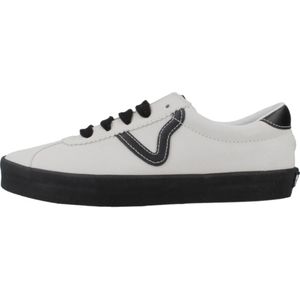 Vans, Schoenen, Dames, Wit, 40 1/2 EU, Sport Low Suede Sneakers voor vrouwen