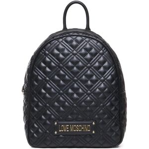 Love Moschino, Tassen, Dames, Zwart, ONE Size, Backpacks