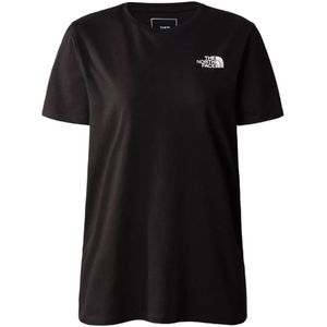 The North Face, Klimmen-geïnspireerd T-shirt Zwart, Dames, Maat:XS
