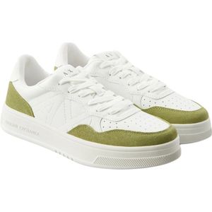 Armani Exchange, Klassieke Witte Sneaker Veelkleurig, Dames, Maat:37 EU