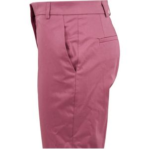 Drumohr, Broeken, Dames, Paars, L, Elegante Broek