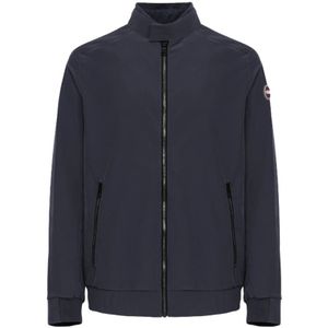 Colmar, Waterdichte Softshell Biker Jas Blauw, Heren, Maat:L