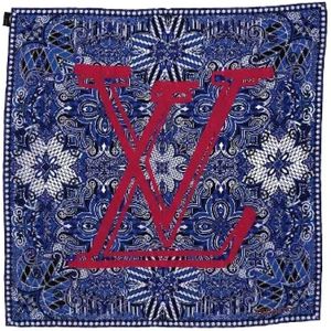 Louis Vuitton Vintage, Pre-owned Silk scarves Veelkleurig, Dames, Maat:ONE Size