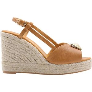 Maypol, Pimpri Espadrille Bruin, Dames, Maat:38 EU