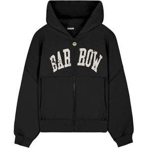 Barrow, Sweatshirts & Hoodies, unisex, Zwart, XS, Katoen, Hoodie met rits