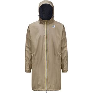 K-Way, Jassen, unisex, Beige, XL, Nylon, Eiffel 3.0 Warme Regenjas