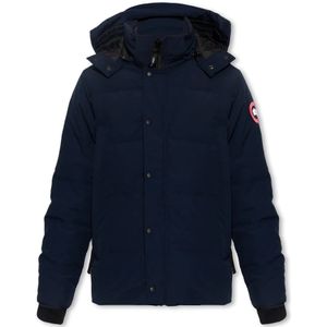 Canada Goose, Jassen, Heren, Blauw, S, Wyndham donsjack